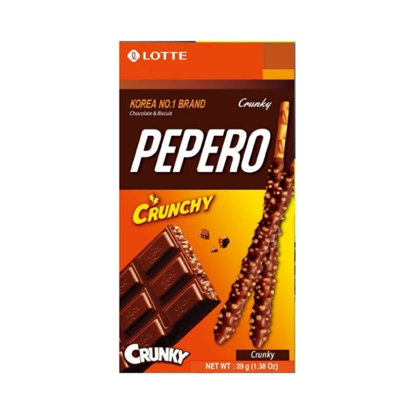 Lotte Pepero Crunky Cookie Stick 