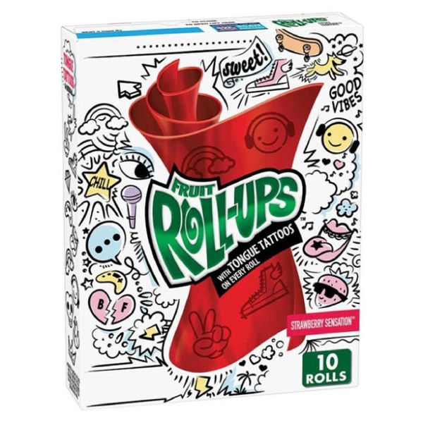 BC Fruit Roll-Ups Strawberry Sensation