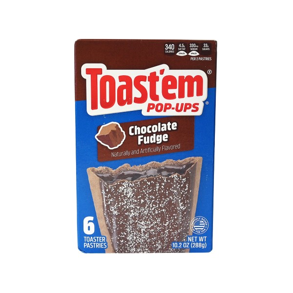 Toast'em Pop- ups chocolate fudge