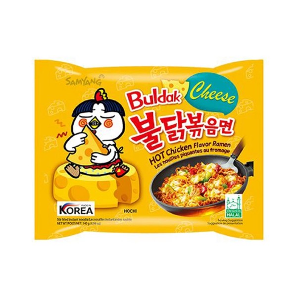 Buldak Hot Chicken Ramen Cheese Instant Noodles