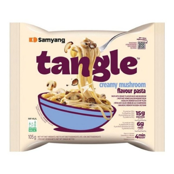 Samyang Tangle Creamy Mushroom Pasta Bag