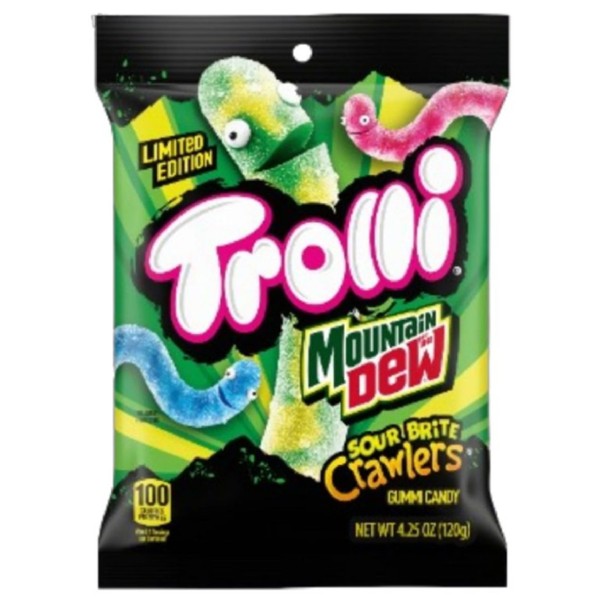 Trolli Mountain Dew Sour Brite Crawlers