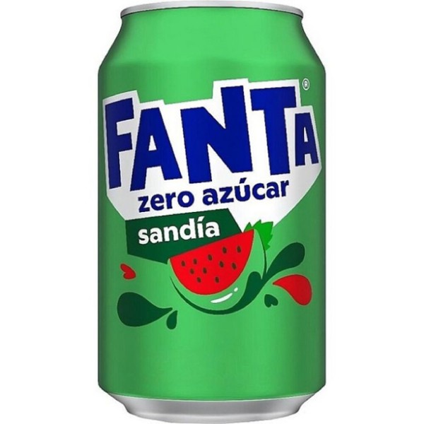 Fanta Sandía Zero Sugar Brazil