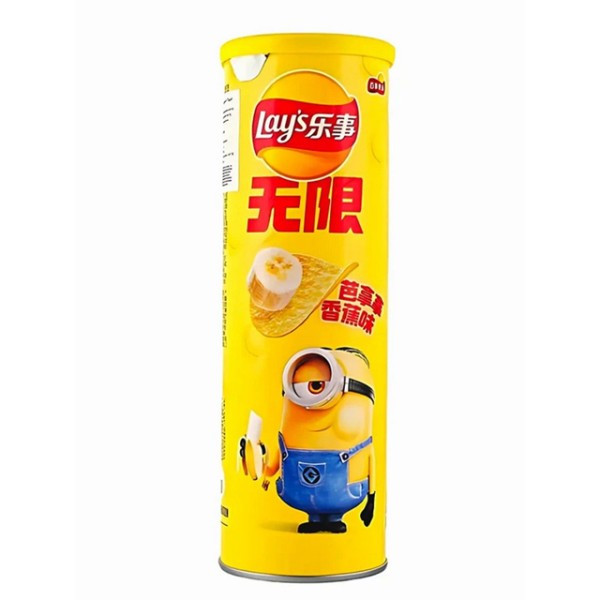 Lays Minion Stax Banana Flavor