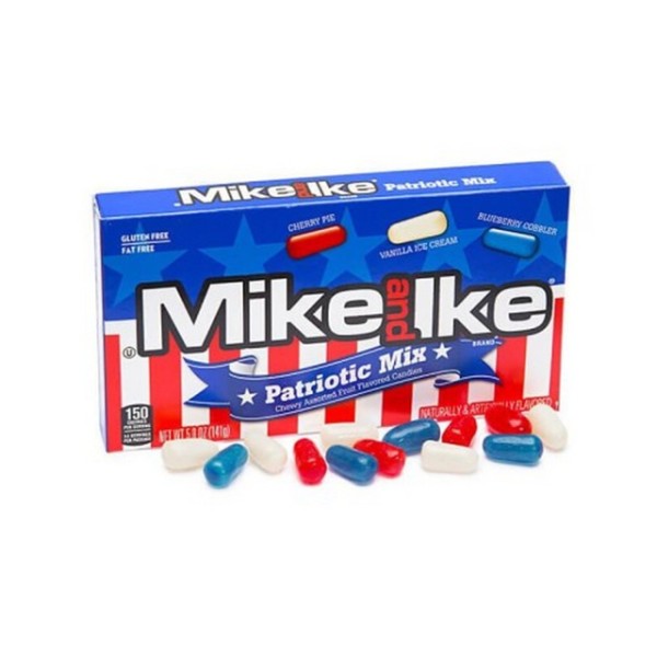 Mike and Ike Red, White & Blue Καραμέλες