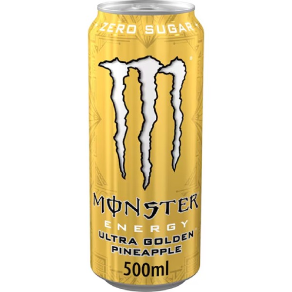 Monster Ultra Golden Pineapple Ενεργειακό Ποτό