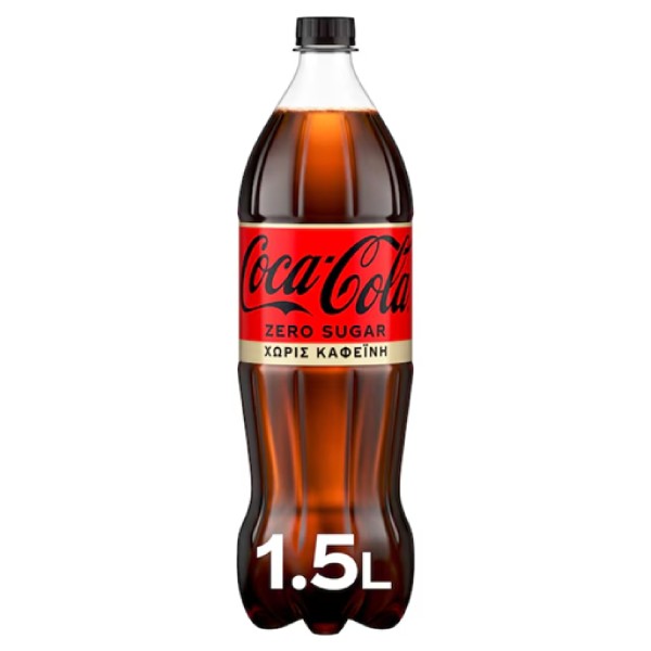 Coca Cola Zero Αναψυκτικό 1,5L
