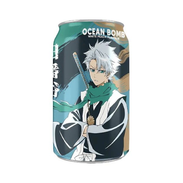 Ocean Bomb Ανθρακούχο Ρόφημα με Γεύση Λευκό Ροδάκινο