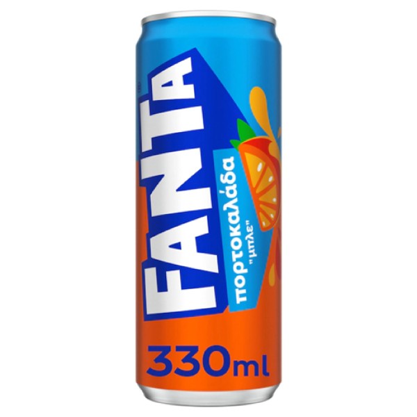 Fanta Αναψυκτικό Πορτοκαλάδα Μπλε Χωρίς Ανθρακικό