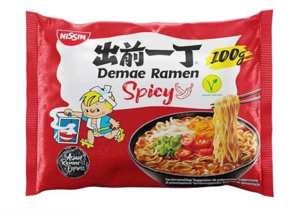 NS Ramen Noodles με Πικάντικη Γεύση