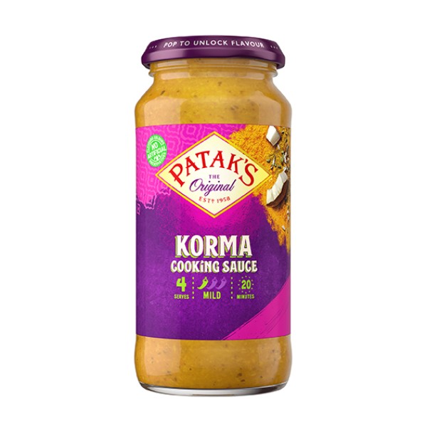 Patak's Σως Κάρυ Κόρμα (με Κρέμα Καρύδας)