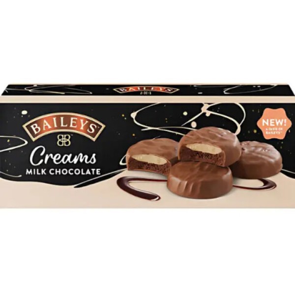 Μπισκότα με Γέμιση Κρέμα Bailey's και Σοκολάτα Γάλακτος