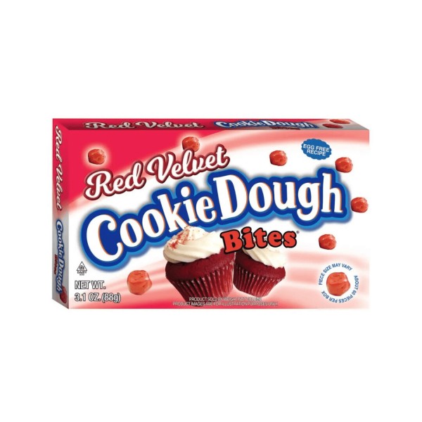 Cookie Dough Bites Red Velvet Cupcake Bites