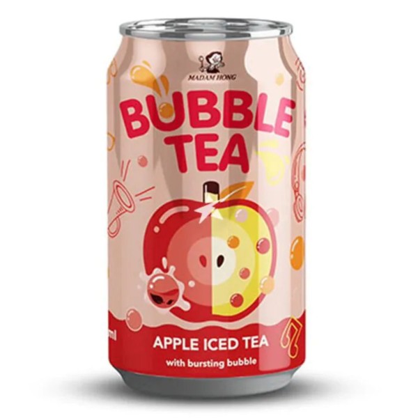 Madam Hong Bubble Tea με Γεύση Μήλο
