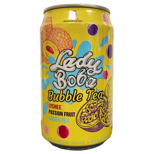 Madam Hong Bubble Tea με Γεύση Πράσινου Τσαγιού Lynchee