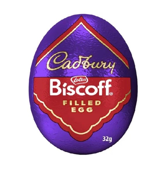 Cadbury Σοκολατένιο Αυγό με Γέμιση Biscoff 