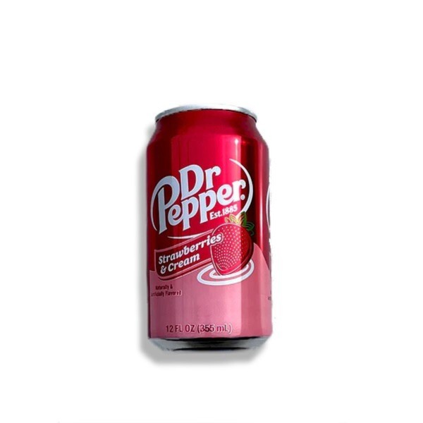Dr Pepper με Γεύση Κρέμα Φράουλας