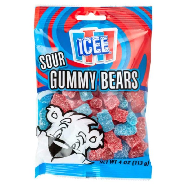 Icee Sour Gummy Bears 