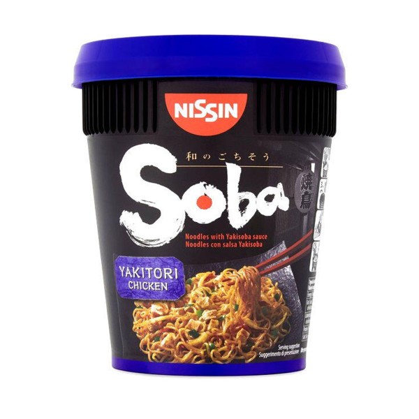 Soba Noodles Cup Κοτόπουλο Yakitori