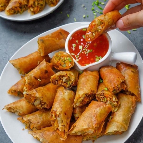Spring Rolls Λαχανικών