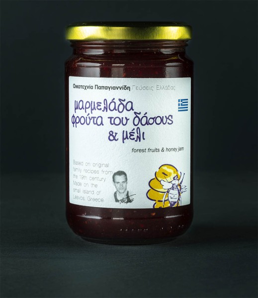 Μαρμελάδα με Φρούτα του δάσους & Μέλι