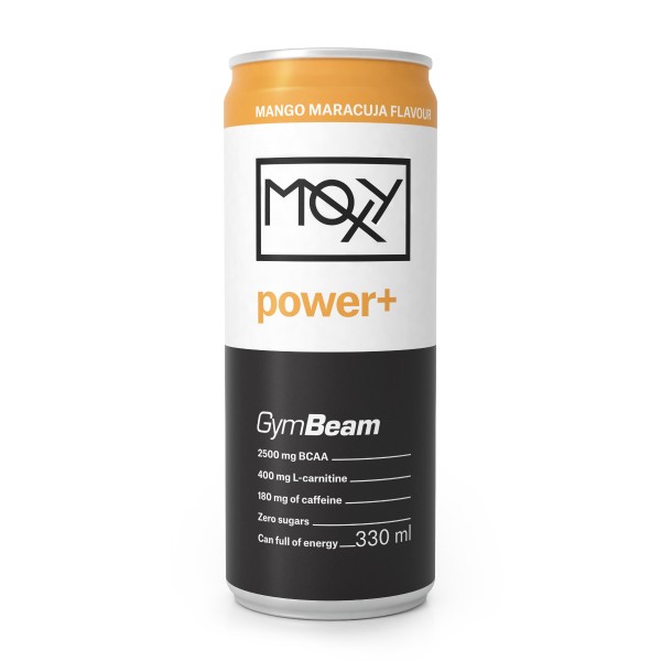 MOXY Power+ Energy Drink με Γεύση Μάνγκο και Maracuja 330ml